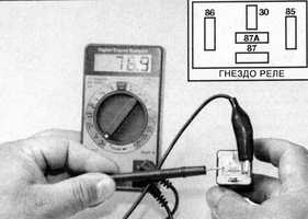7.3 Проверка давления топлива и функционирования топливного насоса Джип Чероки 1993+