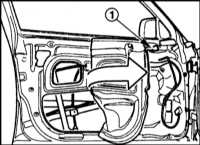 13.26 Снятие, установка и регулировка дверного стекла БМВ 5 (E39)