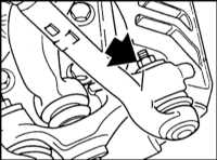 12.3.4 Снятие и установка наконечника рулевой тяги БМВ 5 (E39)