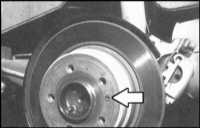 11.6 Снятие и установка тормозного диска задних колес БМВ 5 (E39)