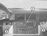 14.3.8 Снятие и установка радиоприемника БМВ 3 (E46)