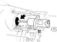 10.1.4 Снятие и установка рабочего цилиндра сцепления БМВ 3 (E46)