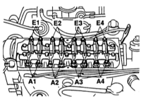 2.18 Проверка/регулировка зазора клапанов Mazda 323