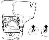 14.5 Снятие и установка э/мотора единого замка Opel Corsa