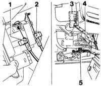 5.4.3 Снятие и установка блока управления отоплением Opel Corsa