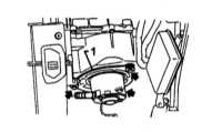 5.10 Снятие и установка вентилятора отопителя Subaru Forester