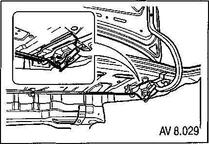 8.1.6 Задняя часть кузова Chevrolet Aveo 2003-2008