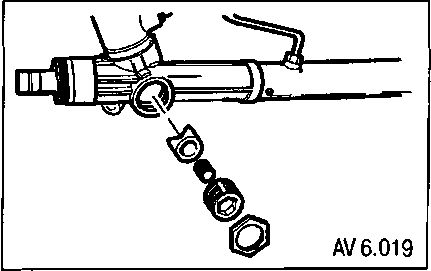 6.5 Снятие и установка реечного механизма Chevrolet Aveo 2003-2008