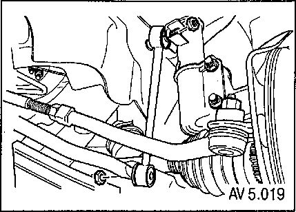 5.1.6 Снятие и установка подрамника Chevrolet Aveo 2003-2008