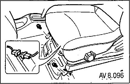 8.2.4 Сиденья Chevrolet Aveo 2003-2008