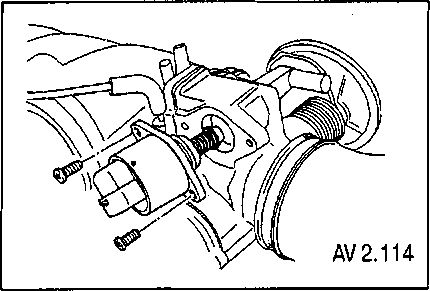 2.7.3 Клапан управления воздушным потоком холостого хода Chevrolet Aveo 2003-2008