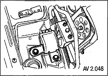 2.5.6 Снятие и установка зубчатого ремня привода ГРМ Chevrolet Aveo 2003-2008
