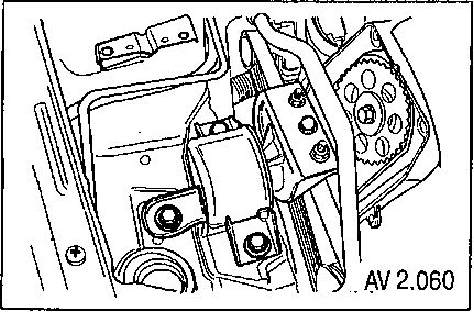 2.5.10 Снятие и установка рамы силового агрегата Chevrolet Aveo 2003-2008