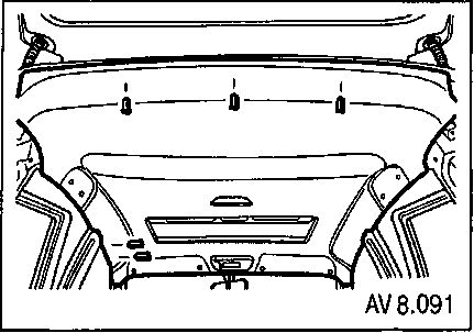 8.2.3 Внутренняя отделка салона Chevrolet Aveo 2003-2008