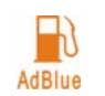 32. Сигнализатор (оранжевый) уровня AdBlue или резервный