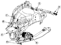 15.6 Заміна двигуна вентилятора Ford Mondeo 2000-2007