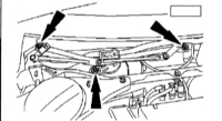 4.18 Демонтаж і монтаж електродвигуна склоочисника переднього Ford Mondeo 2000-2007