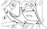 15.21 Демонтаж замку рульового керування Ford Mondeo 2000-2007