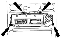 15.3 Демонтаж блоку управління опаленням і вентиляцією Ford Mondeo 2000-2007