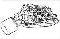 3.8 Масляный насос двигателя DOHC Хендай Акцент