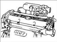 7.2 Система зажигания двигателя DOHC Хендай Акцент