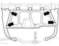 4.3 Снятие и установка нижней крышки двигательного отсека Ауди A3