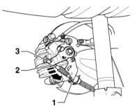 11.2 Снятие и установка дисковых тормозных механизмов задних колес Ауди A3