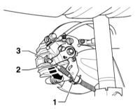 11.2 Снятие и установка дисковых тормозных механизмов задних колес Ауди A3