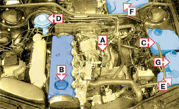 1.46 5-цилиндровый дизельный двигатель Ауди A6