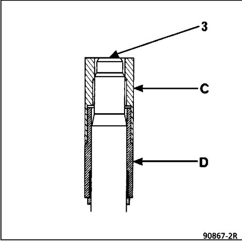 9. Кольца подшипников, задний мост с трубчатой балкой Рено Кангу 1997-2007