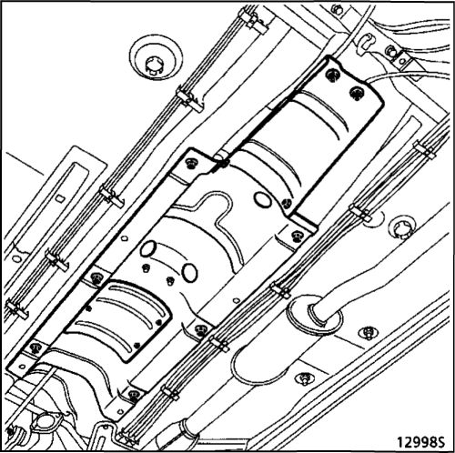 5. Рычаг привода стояночного тормоза Renault Kangoo 1997-2007