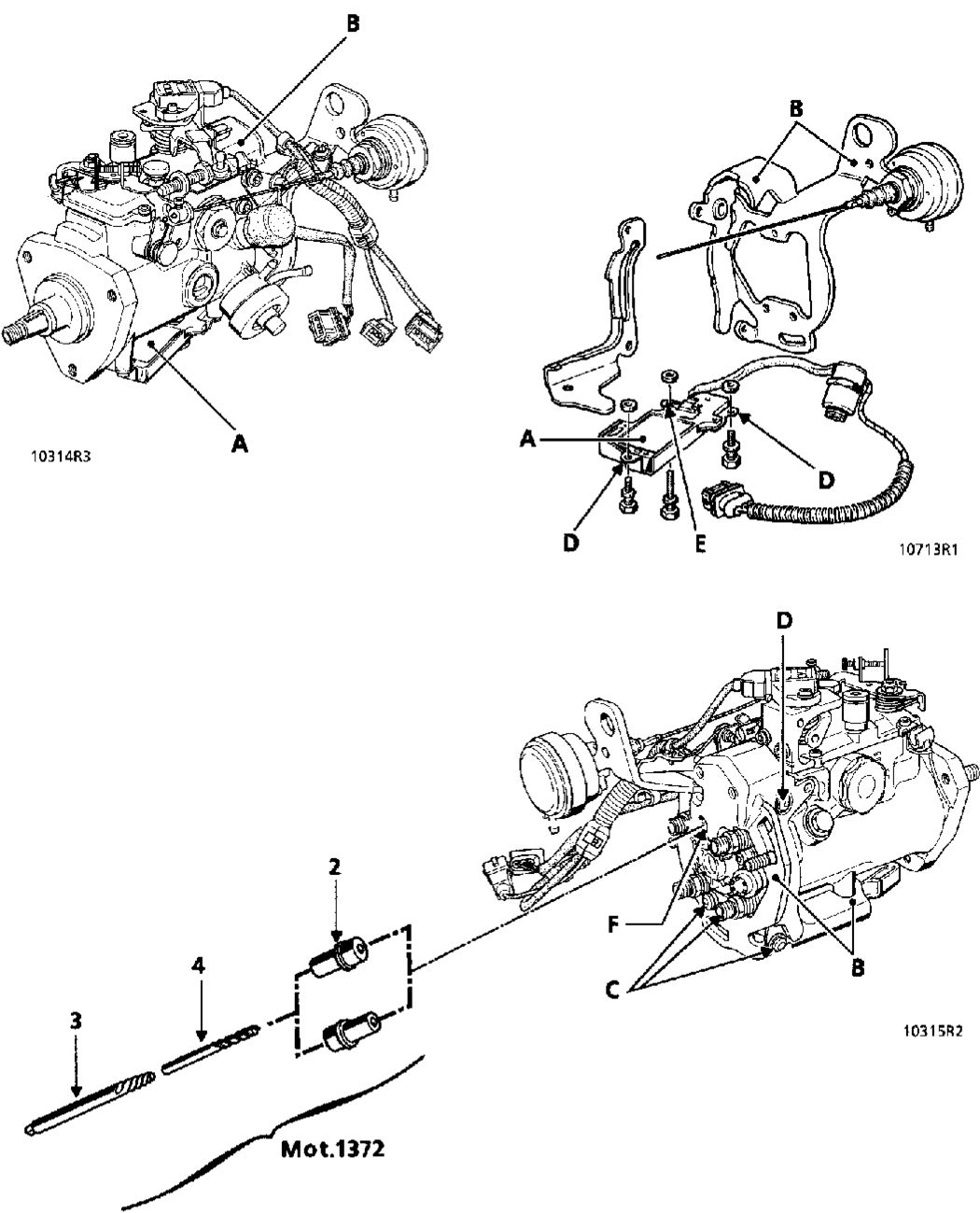 7. Кодированный электромагнитный клапан Renault Kangoo 1997-2007
