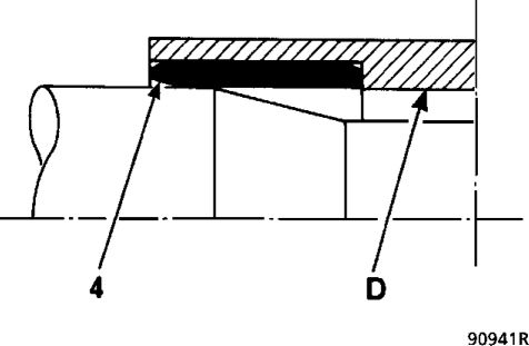 9. Кольца подшипников, задний мост с трубчатой балкой Renault Kangoo 1997-2007