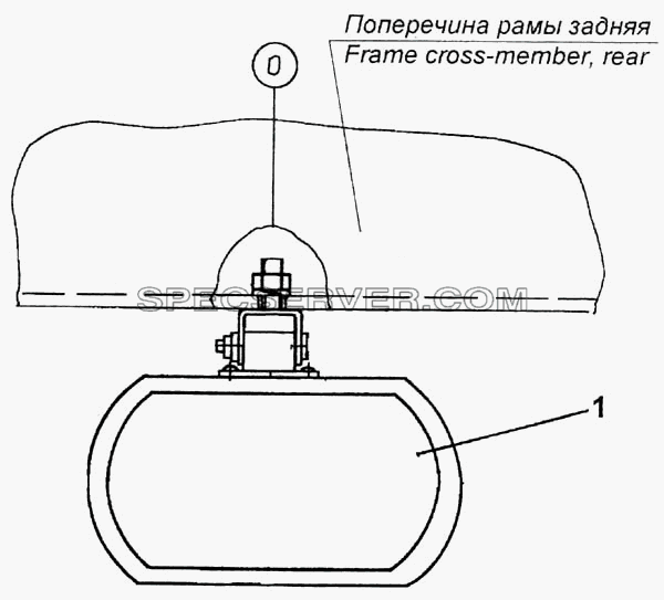 Установка рабочей фары для КамАЗ-6520 (список запасных частей)