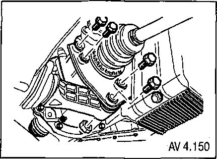 4.7.3 Снятие и установка приводного вала переднего колеса Шевроле Авео 2003-2008
