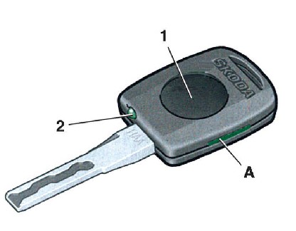 1.4 Ключи Skoda Fabia 2000-2007 года