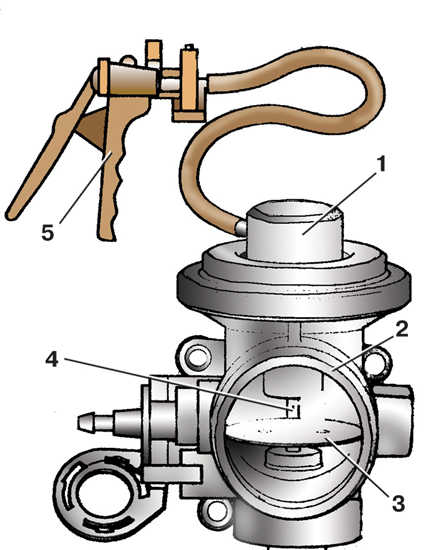 6.6 Система рециркуляции отработавших газов (двигатели 1,9 л, 74 кВт) Skoda Fabia 2000-2007 года